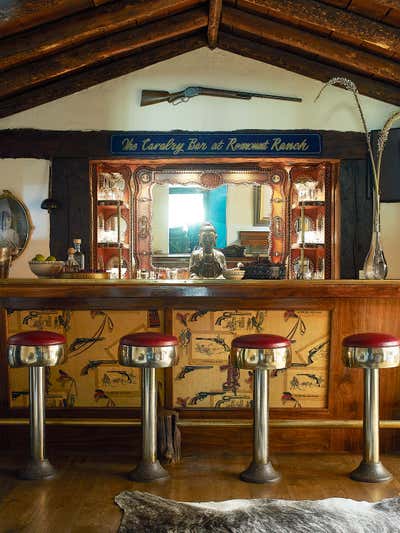  Western Country House Bar and Game Room. Remount Ranch by Andrea Schumacher Interiors.