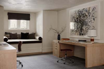 Modern Office and Study. Residence 1 by Clive Lonstein.