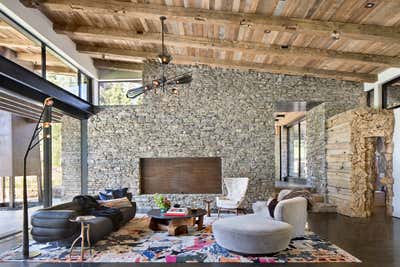 Rustic Living Room. Ross Peak by Abby Hetherington Interiors.