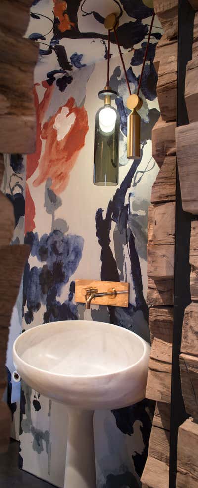  Rustic Bathroom. Ross Peak by Abby Hetherington Interiors.