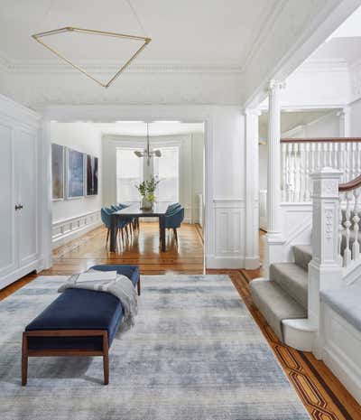  Preppy Apartment Entry and Hall. Park Slope by Tina Ramchandani Creative LLC.