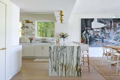  Mediterranean Beach House Kitchen. Venetian Island Residence by Atelier Roy-Heckl.