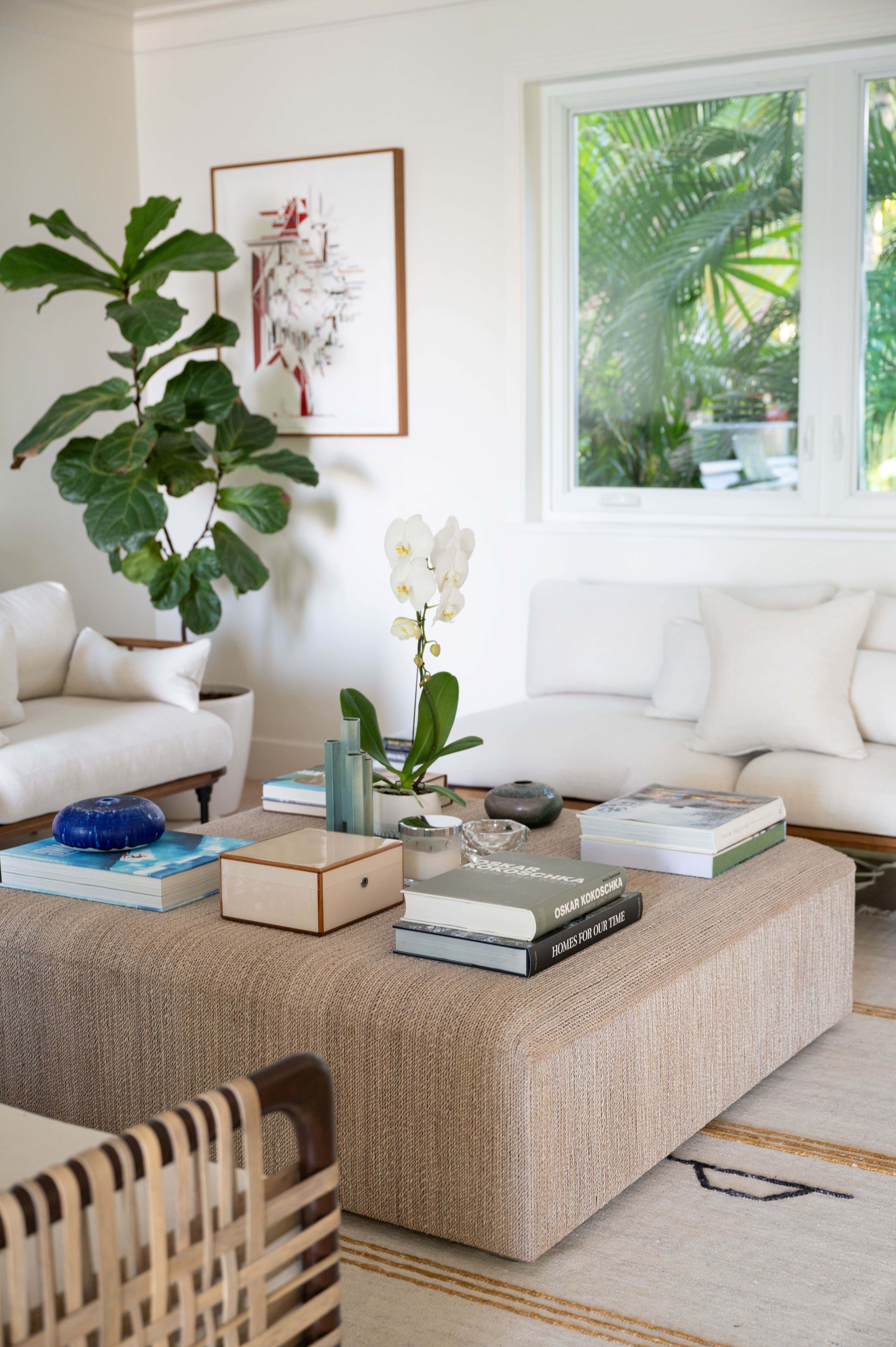 Beach Style Living Room