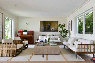  Mid-Century Modern Living Room. Venetian Island Residence by Atelier Roy-Heckl.