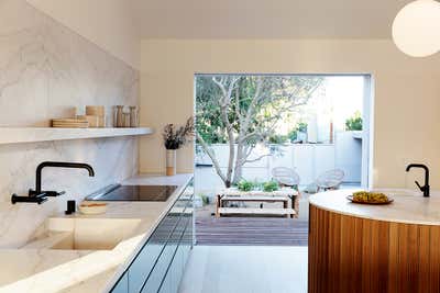  Contemporary Family Home Kitchen. 02 Courtyard House by And And And Studio.