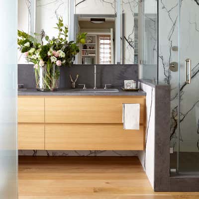  Traditional Apartment Bathroom. Central Park West Apartment by Katch Interiors.