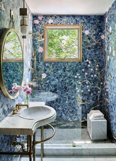  Bohemian Bathroom. Crescent Place by Electric Bowery LTD..