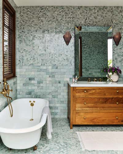  Bohemian Bathroom. Crescent Place by Electric Bowery LTD..