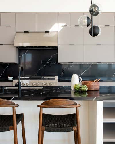  Contemporary Beach House Kitchen. 25th Street by LH.Designs.
