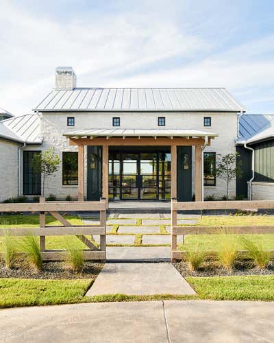  Farmhouse Family Home Exterior. Texas by LH.Designs.