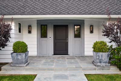  Transitional Family Home Exterior. Bristol by LH.Designs.