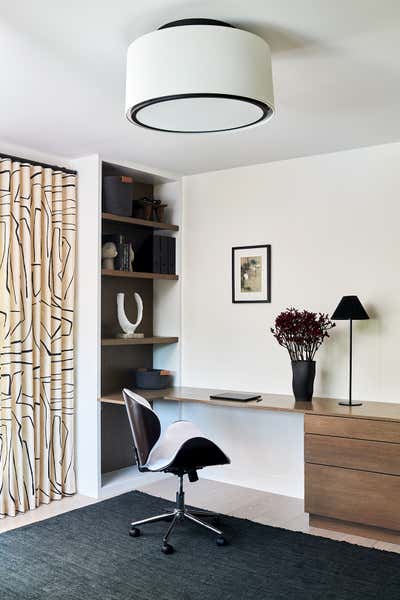  Minimalist Asian Family Home Office and Study. Bristol by LH.Designs.