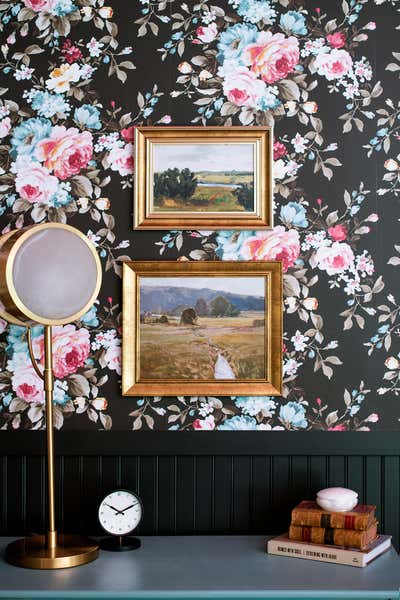  Maximalist Victorian Hotel Bedroom. Cornell Inn by LH.Designs.