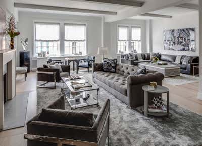  Modern Apartment Living Room. Park Avenue Residence by Lisa Frantz Interior.