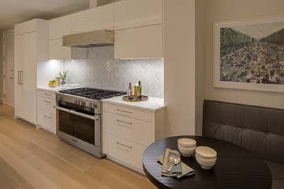  Minimalist Transitional Apartment Kitchen. Park Avenue Residence by Lisa Frantz Interior.