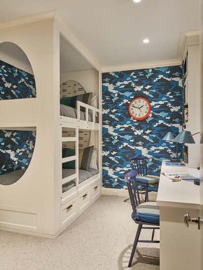  Art Deco Contemporary Apartment Children's Room. Sutton Place by Lisa Frantz Interior.