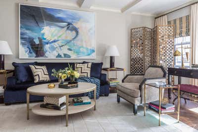  Contemporary Apartment Living Room. Sutton Place by Lisa Frantz Interior.