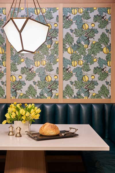 Art Deco Apartment Kitchen. Sutton Place by Lisa Frantz Interior.