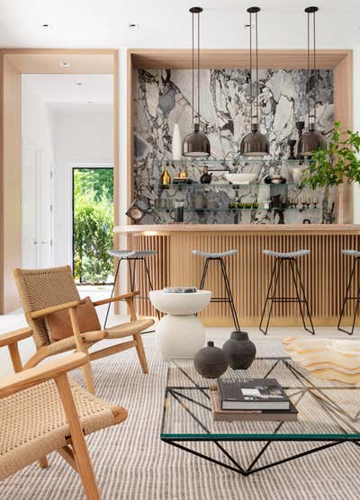  Cottage Bar and Game Room. Scarsdale Pool House by Lucy Harris Studio.