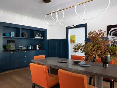  Modern Family Home Dining Room. Los Altos Historical Home by Wit Interiors.
