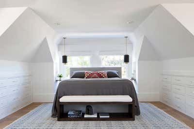  Modern Family Home Bedroom. Los Altos Historical Home by Wit Interiors.