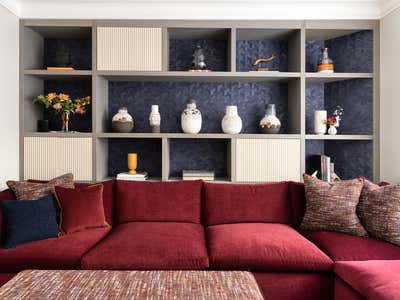  Mid-Century Modern Family Home Living Room. Hyde Park by Rebecca James Studio.