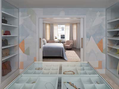  Contemporary Mid-Century Modern Bedroom. Hyde Park by Rebecca James Studio.