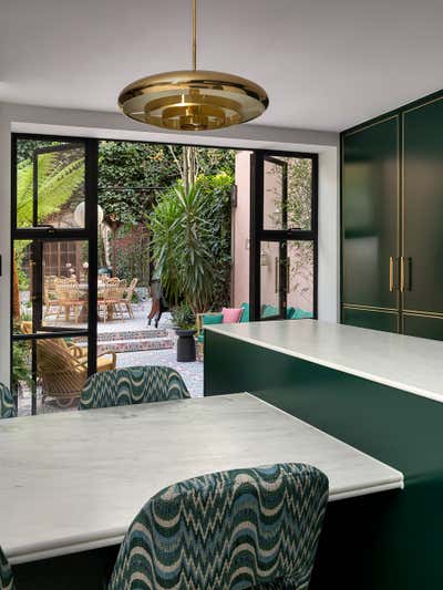  Eclectic Kitchen. Hyde Park by Rebecca James Studio.