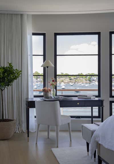  Scandinavian Family Home Bedroom. Waterfront Estate by Koo de Kir.