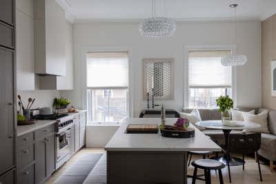  Contemporary Family Home Kitchen. Back Bay Townhouse by Koo de Kir.