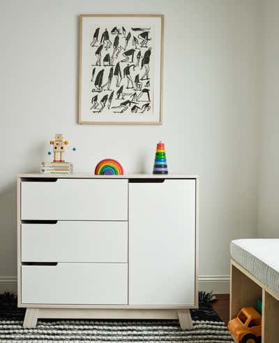  Mid-Century Modern Family Home Children's Room. Noe Valley Family Home by Wit Interiors.