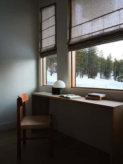  Mid-Century Modern Office and Study. Incline Village, Lake Tahoe by Purveyor Design.