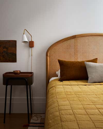 Contemporary French Apartment Bedroom. Cobble Hill, Brooklyn by Purveyor Design.