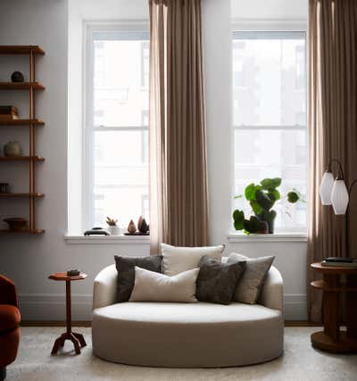  French Hollywood Regency Living Room. Cobble Hill, Brooklyn by Purveyor Design.
