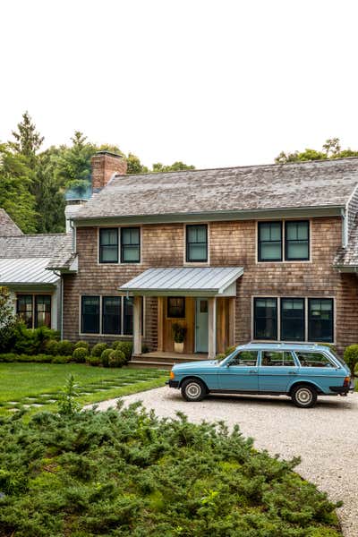 Art Deco Exterior. East Hampton, NY by Purveyor Design.