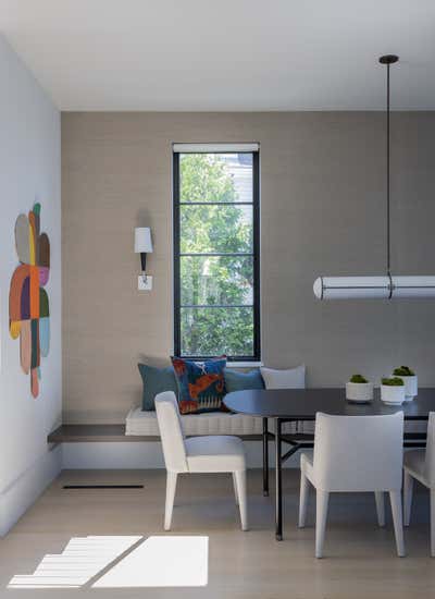  Contemporary Family Home Dining Room. Waterfront Estate by Koo de Kir.