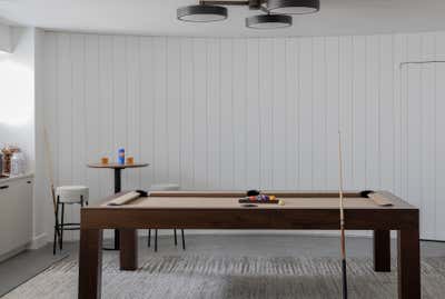  Minimalist Coastal Family Home Bar and Game Room. Waterfront Estate by Koo de Kir.