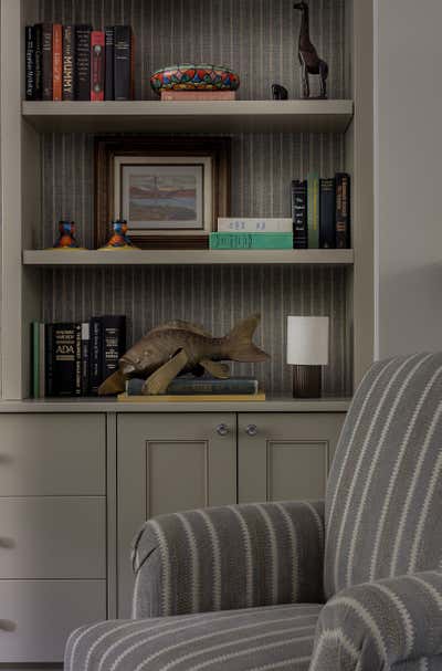 Contemporary Living Room. Boston Brownstone by Koo de Kir.