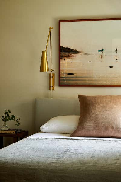  Bohemian Scandinavian Bedroom. Nantucket, MA by Jaimie Baird Design.