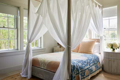 Beach Style Family Home Bedroom. Nantucket, MA by Jaimie Baird Design.