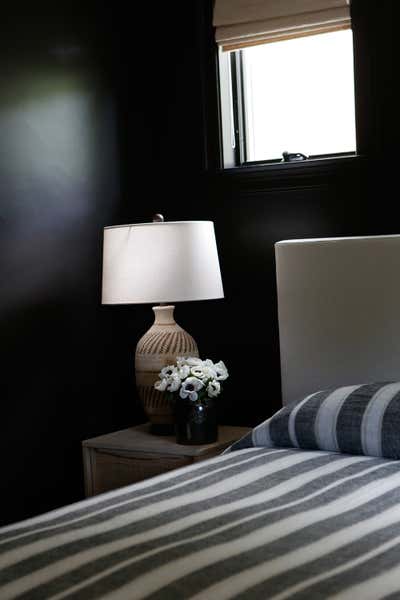  Cottage Beach House Bedroom. Osterville, MA by Jaimie Baird Design.