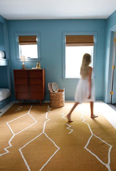  Preppy Beach House Children's Room. Osterville, MA by Jaimie Baird Design.