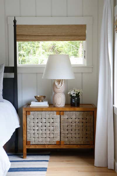  Transitional Beach House Bedroom. Osterville, MA by Jaimie Baird Design.