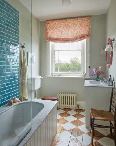  Contemporary Family Home Bathroom. Riverside House by Kate Guinness Design.