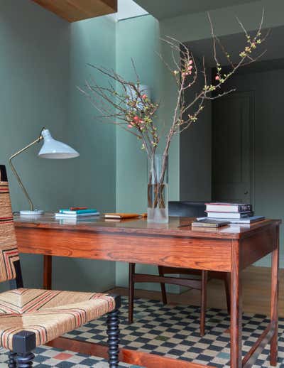  Contemporary Family Home Office and Study. Town House by Kate Guinness Design.