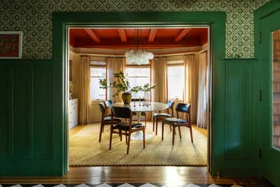  Craftsman Family Home Dining Room. PIEDMONT by Redmond Aldrich Design.