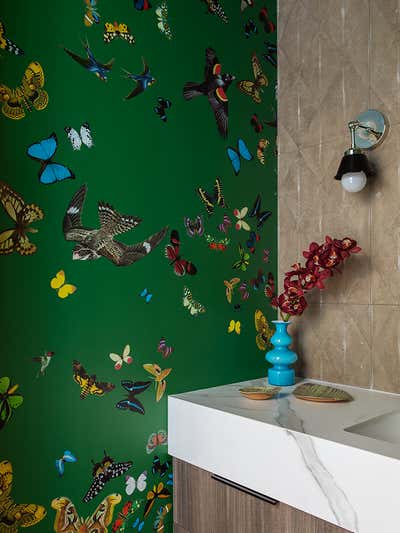  Modern Family Home Bathroom. GOLDEN STATE by Redmond Aldrich Design.