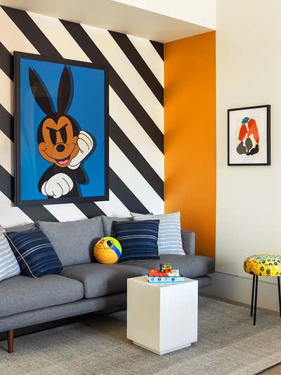 French Modern Family Home Children's Room. GOLDEN STATE by Redmond Aldrich Design.