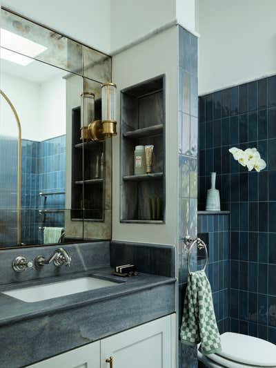  Cottage Traditional Bathroom. Ferris Street by Marylou Sobel.