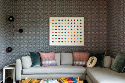  Modern Family Home Children's Room. MALIBU by Redmond Aldrich Design.
